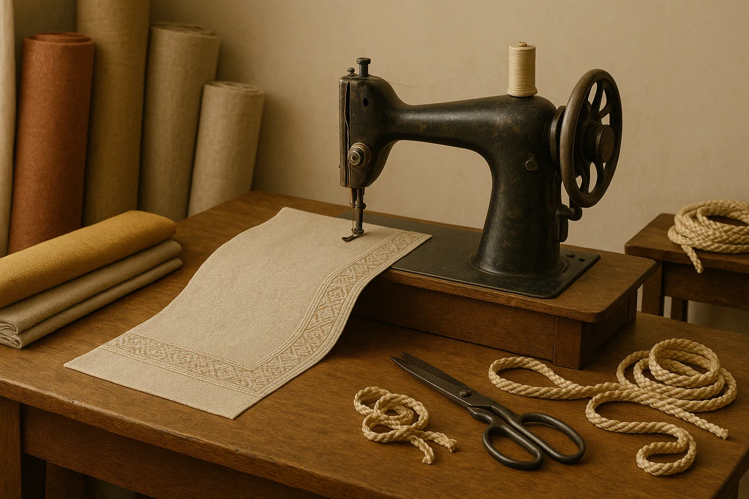 Tapisserie d'ameublement en Dorodgne | Créa d'Antan