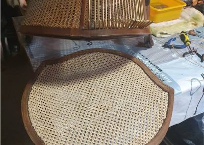 Réparation de meuble, chaise cannage