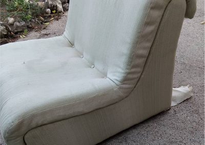 Réparation de meuble, tapisserie et nettoyage fauteuil tissu